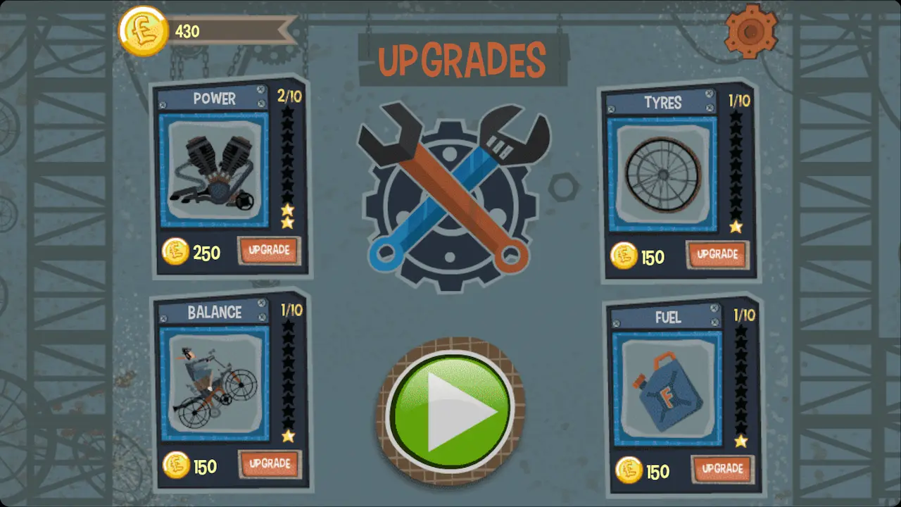 Biker Street upgrade garage