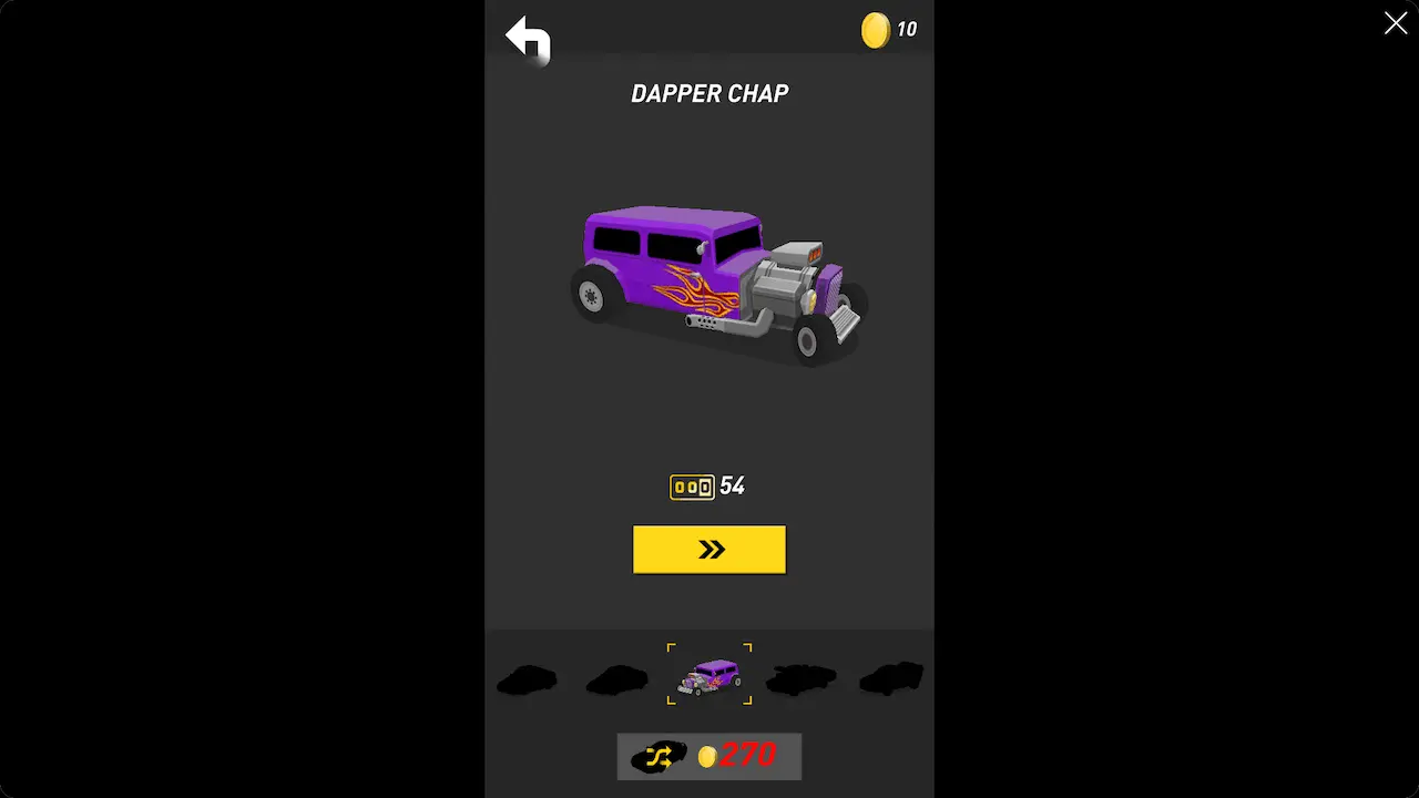 Drift Frenzy car collection