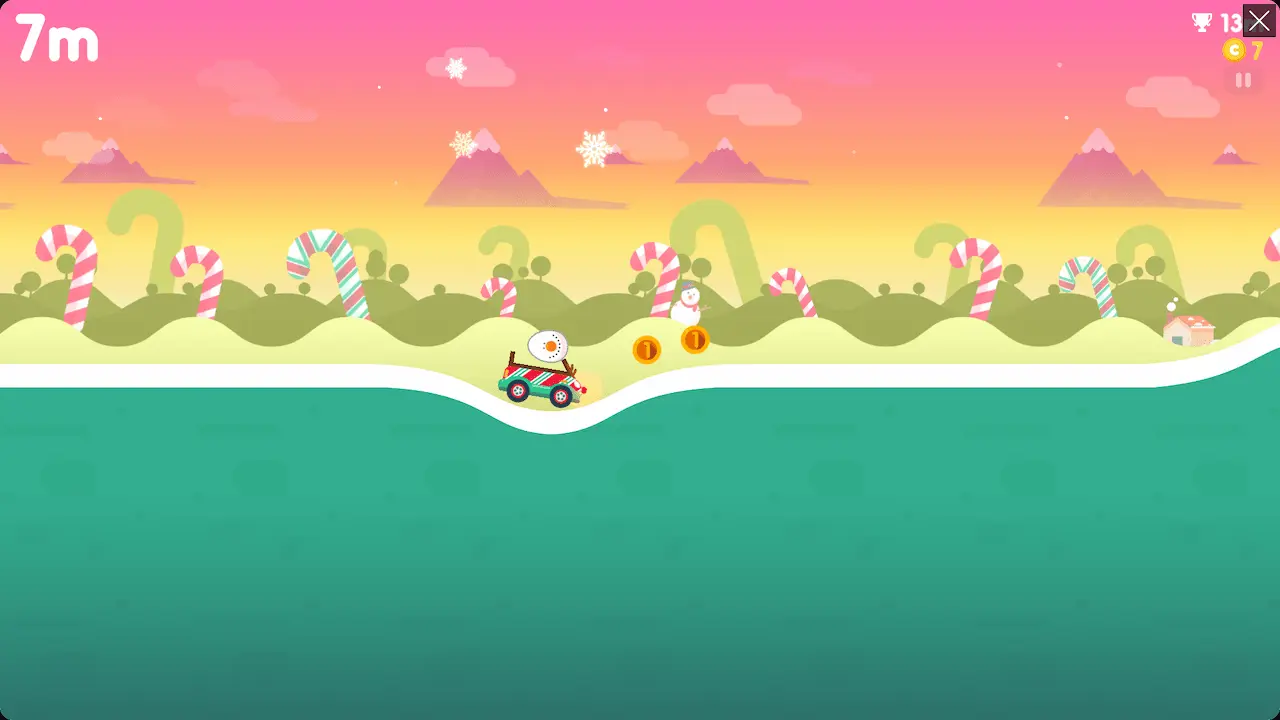 Hill Climb Race Egg balance challenge
