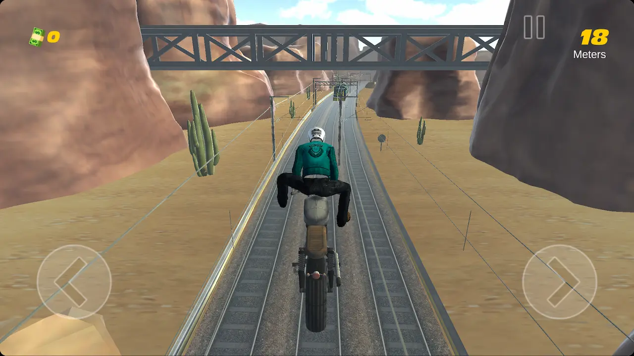 Subway Moto subway chase