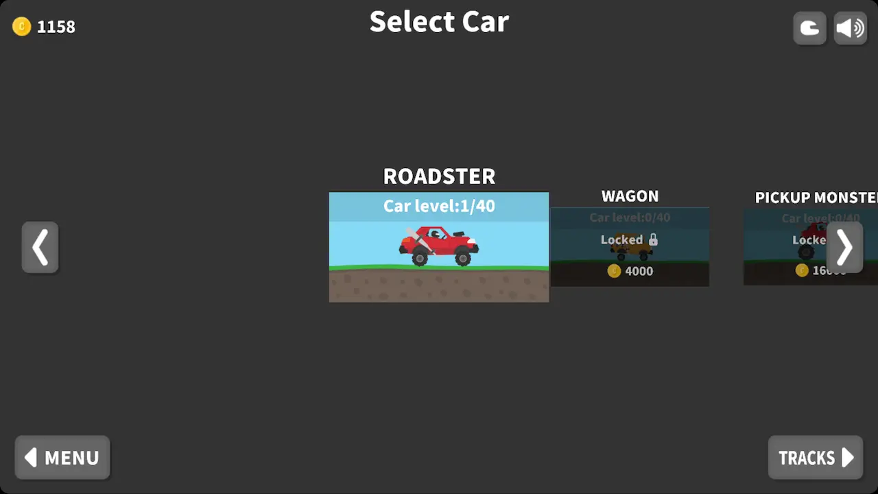 Uphill Racing 2 vehicle fleet